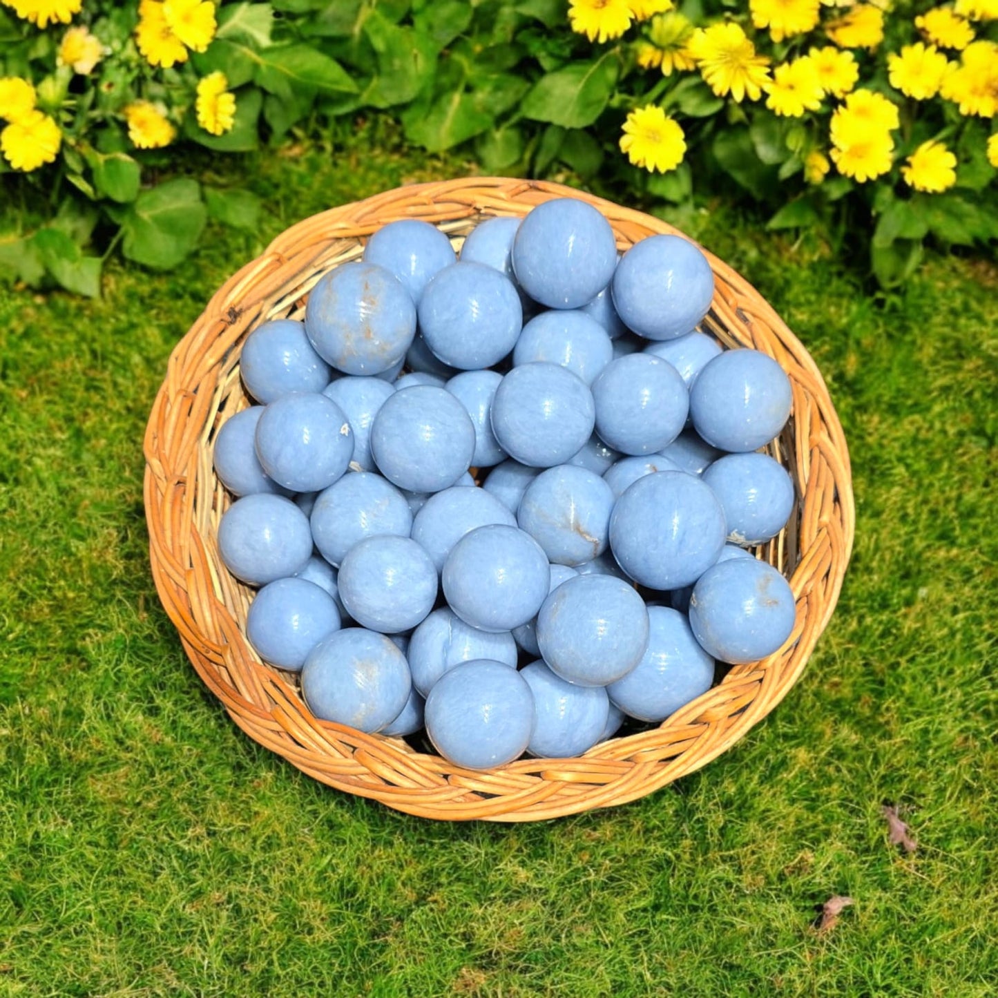Angelite Sphere On Sale