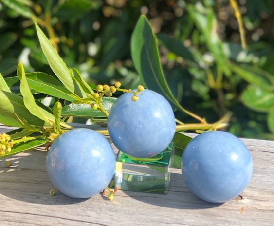 Angelite Sphere