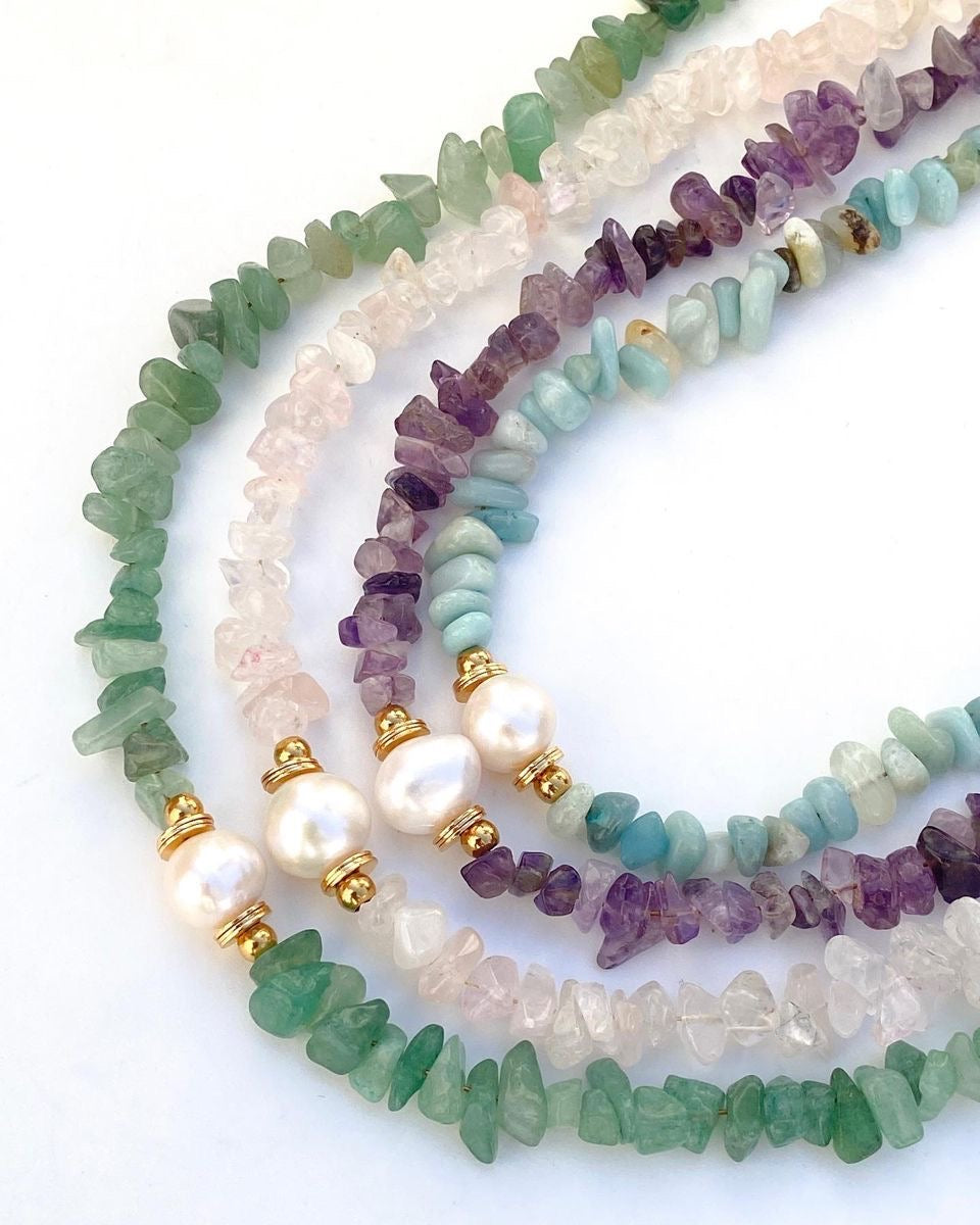 Crystal Chips Necklace