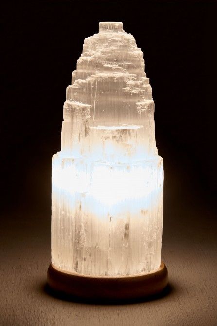 Selenite Lamp