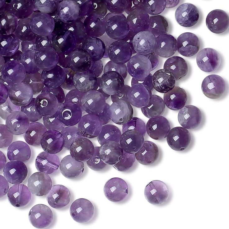 Amethyst Crystal Bead Lines