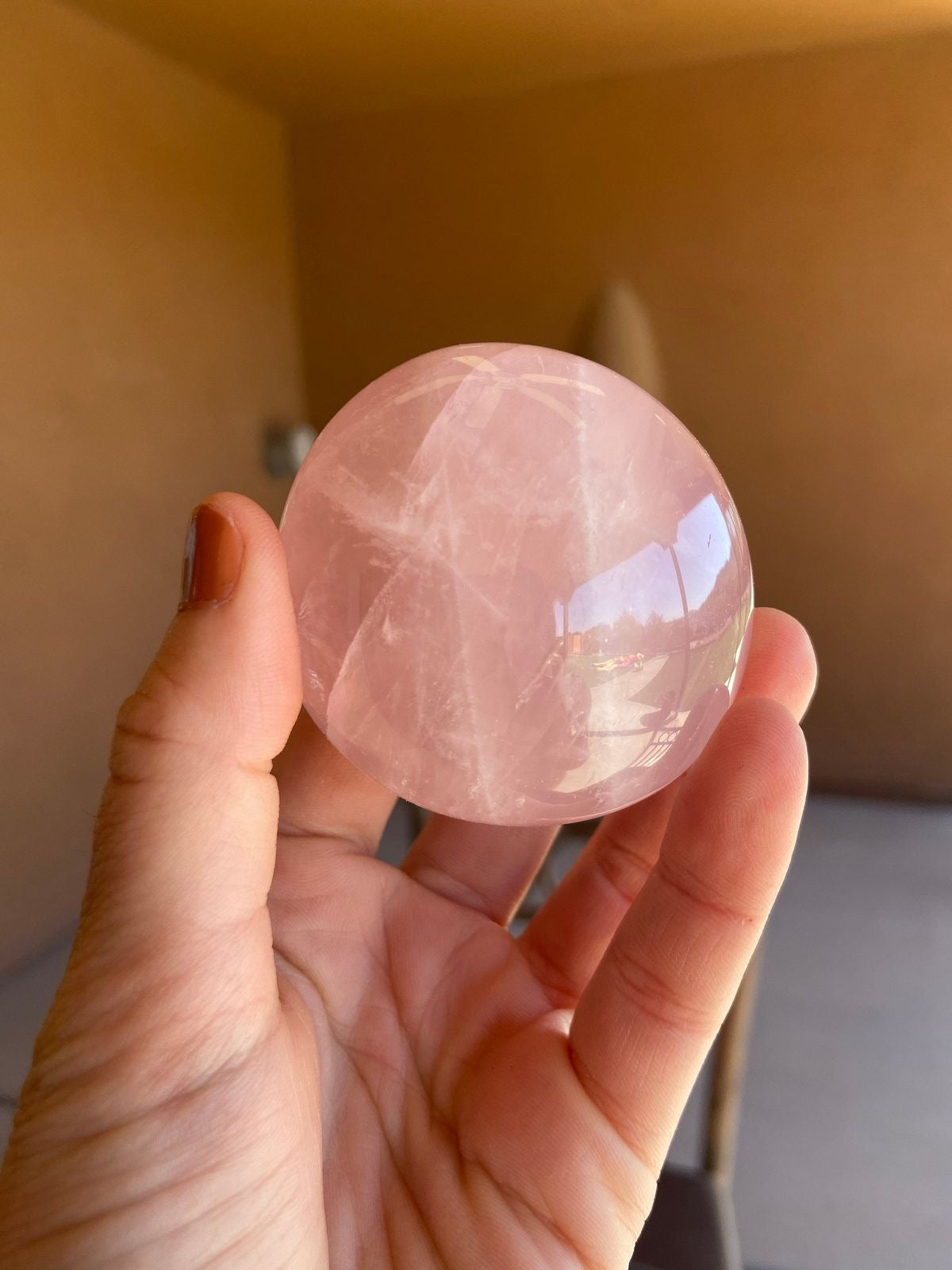 Rose Quartz Sphere