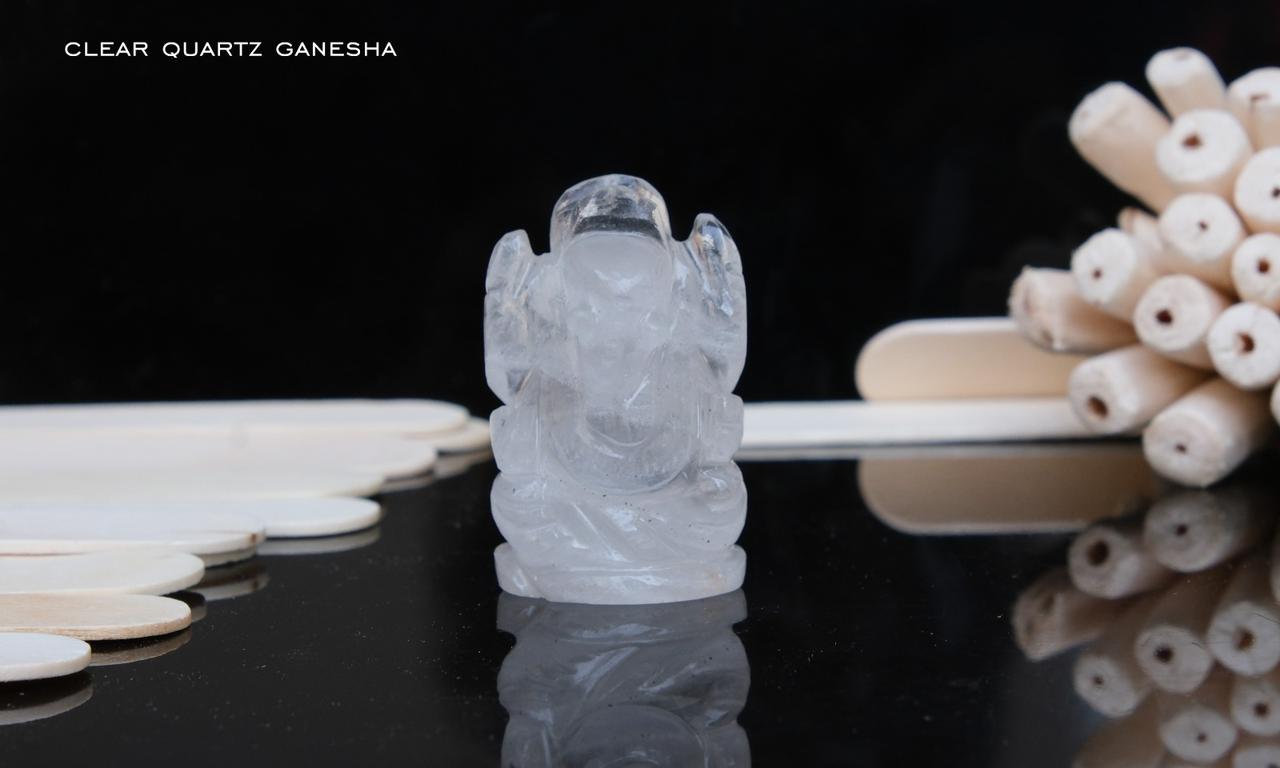Crystal Ganesha (2 inches)
