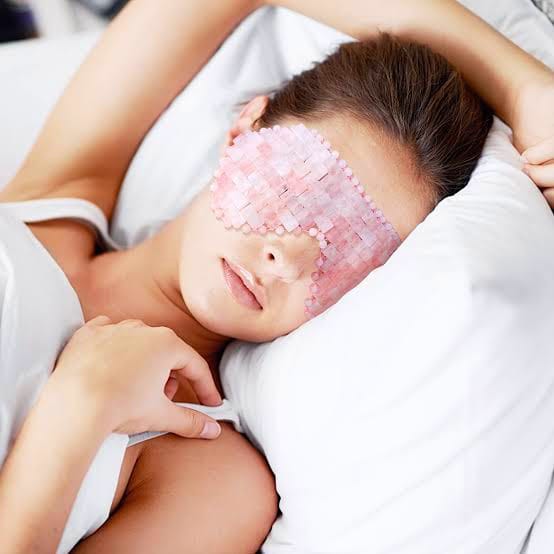 Rose Quartz Sleeping Masks