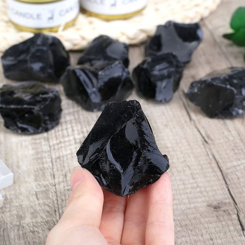 Black Obsidian Raw Crystal
