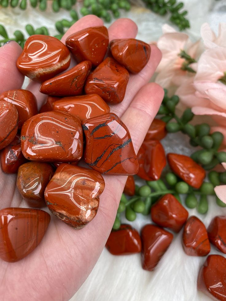 Red Jasper Tumble Stone