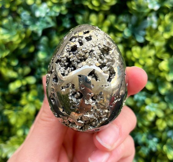 Pyrite Palm Stones