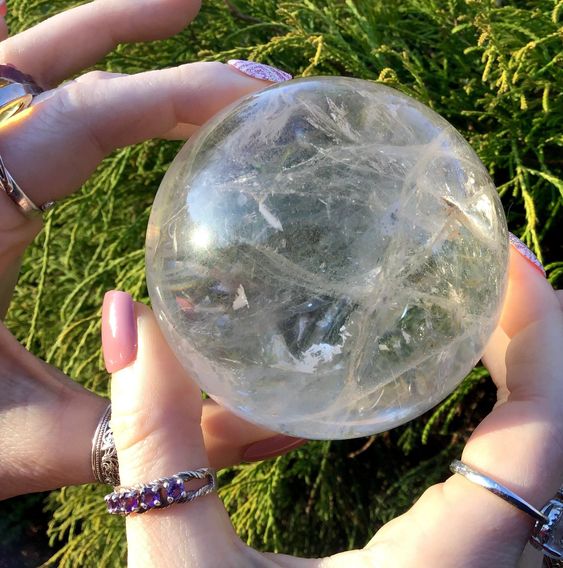 Clear Quartz Sphere