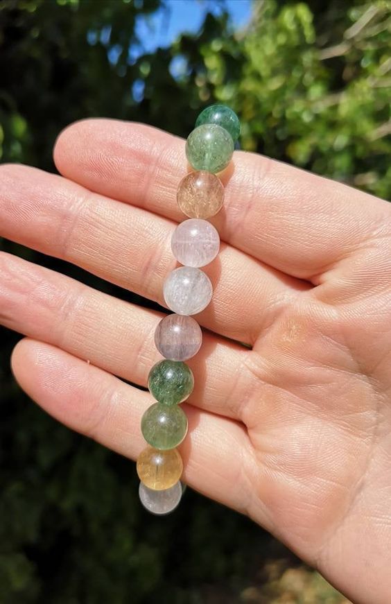 Rainbow Fluorite Bracelet