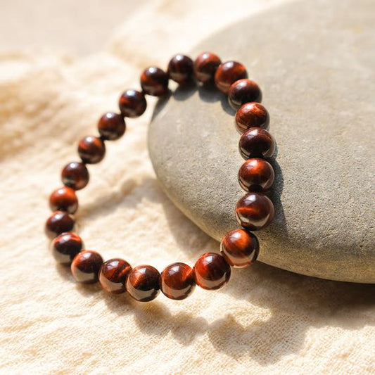 Red Tigers Eye Bracelet
