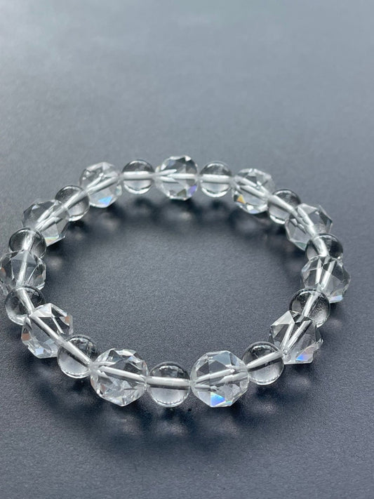Clear Quartz Duality Bracelet