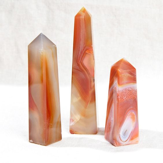 Carnelian Crystal Tower