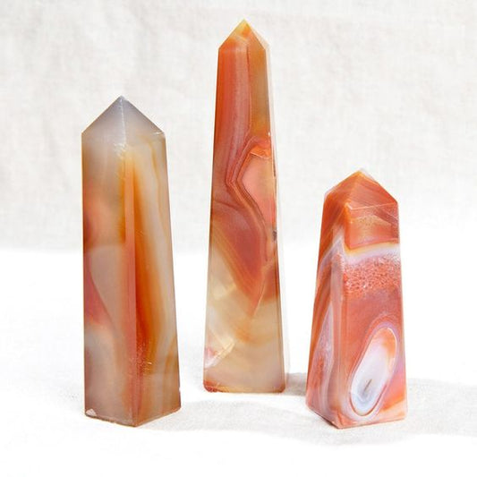 Carnelian Crystal Tower
