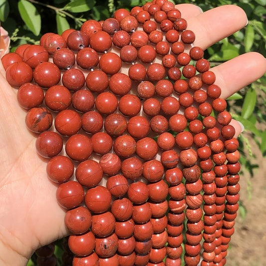 Red Jasper Bead Lines