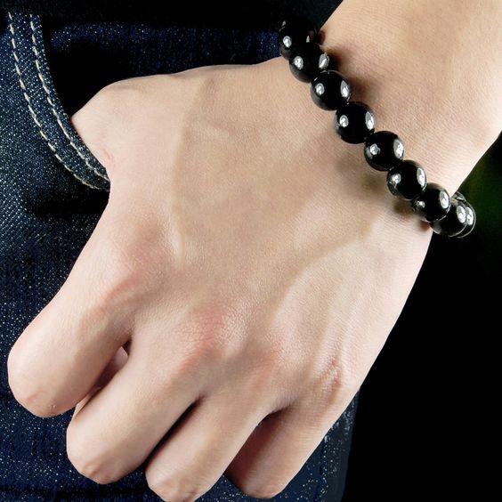 Black Tourmaline Bracelet (Evil Eye Protection)