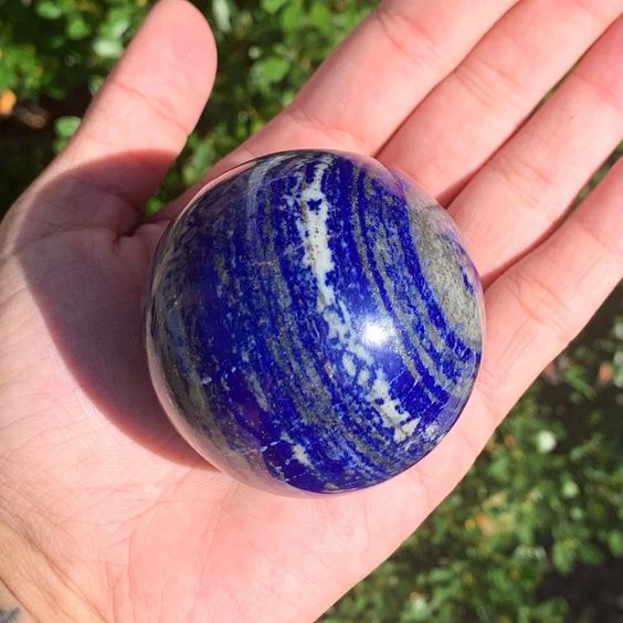 Lapis Lazuli Crystal Ball