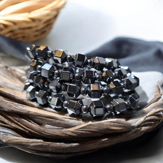 Hematite Crystal Bracelet On Sale