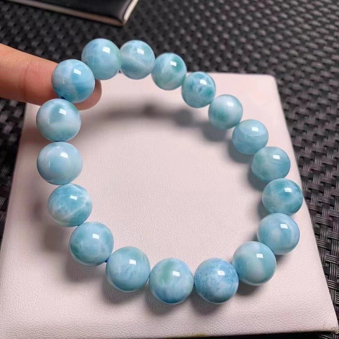 Larimar Natural Bracelet 10mm