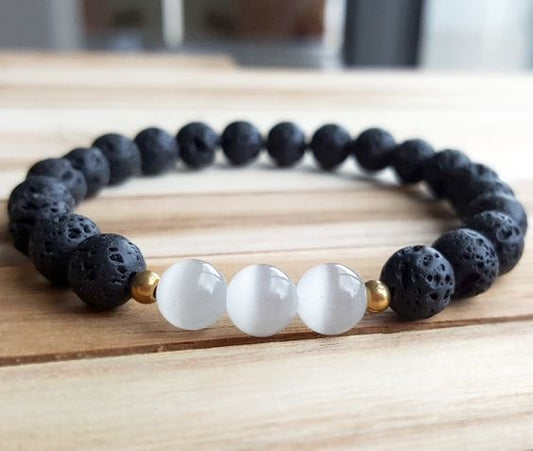 Positive Vibe Duality Crystal Bracelet