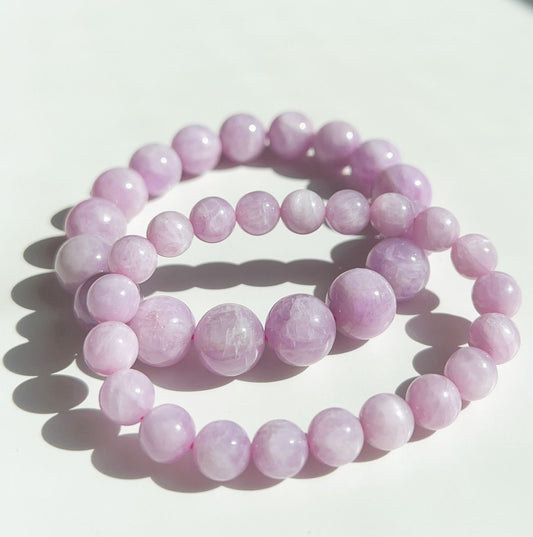 Kunzite Crystal Bracelet