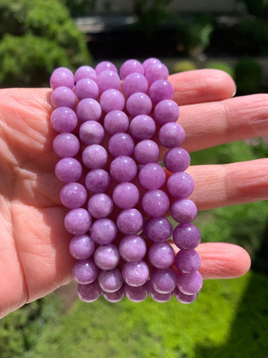 Lepidolite Crystal Bracelet