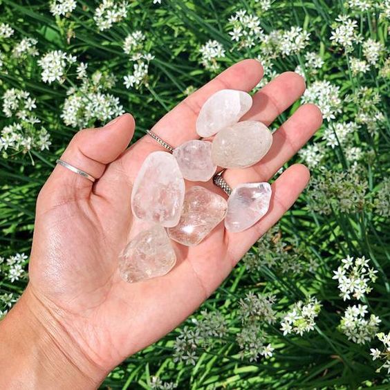 Clear Quartz Tumble Stone