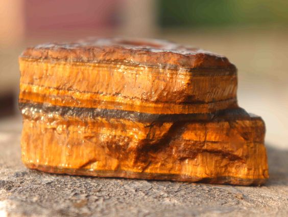 Tiger Eye Rough Uncut Crystal