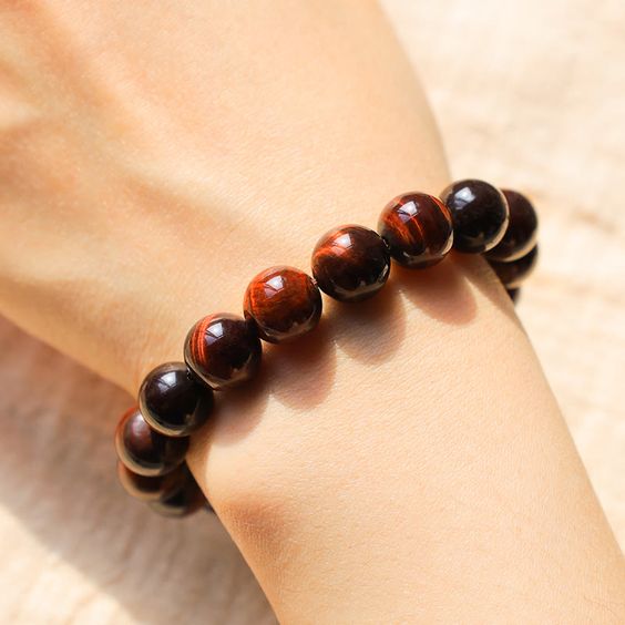 Red Tigers Eye Bracelet