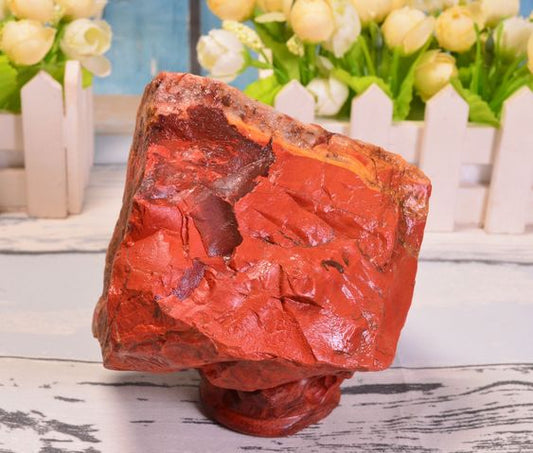 Red Jasper Rough Crystal (1 kg)