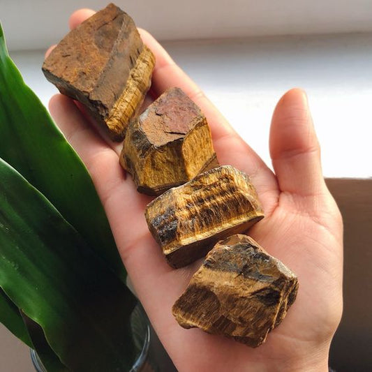 Tiger Eye Small Rough Chunks