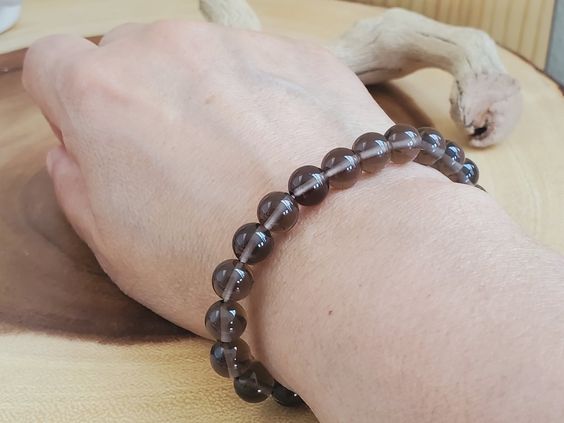 Smoky Quartz Natural Bracelet
