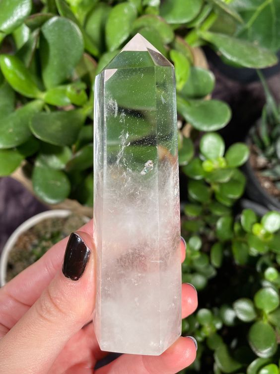Clear Quartz Tower