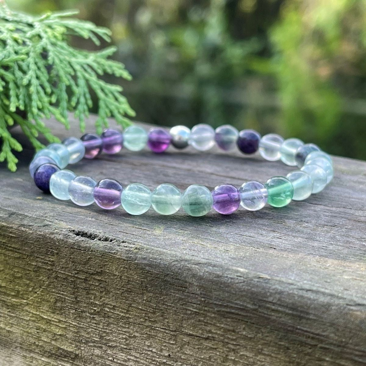 Multi Fluorite Bracelet