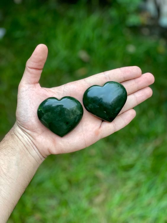 Green Jade Heart