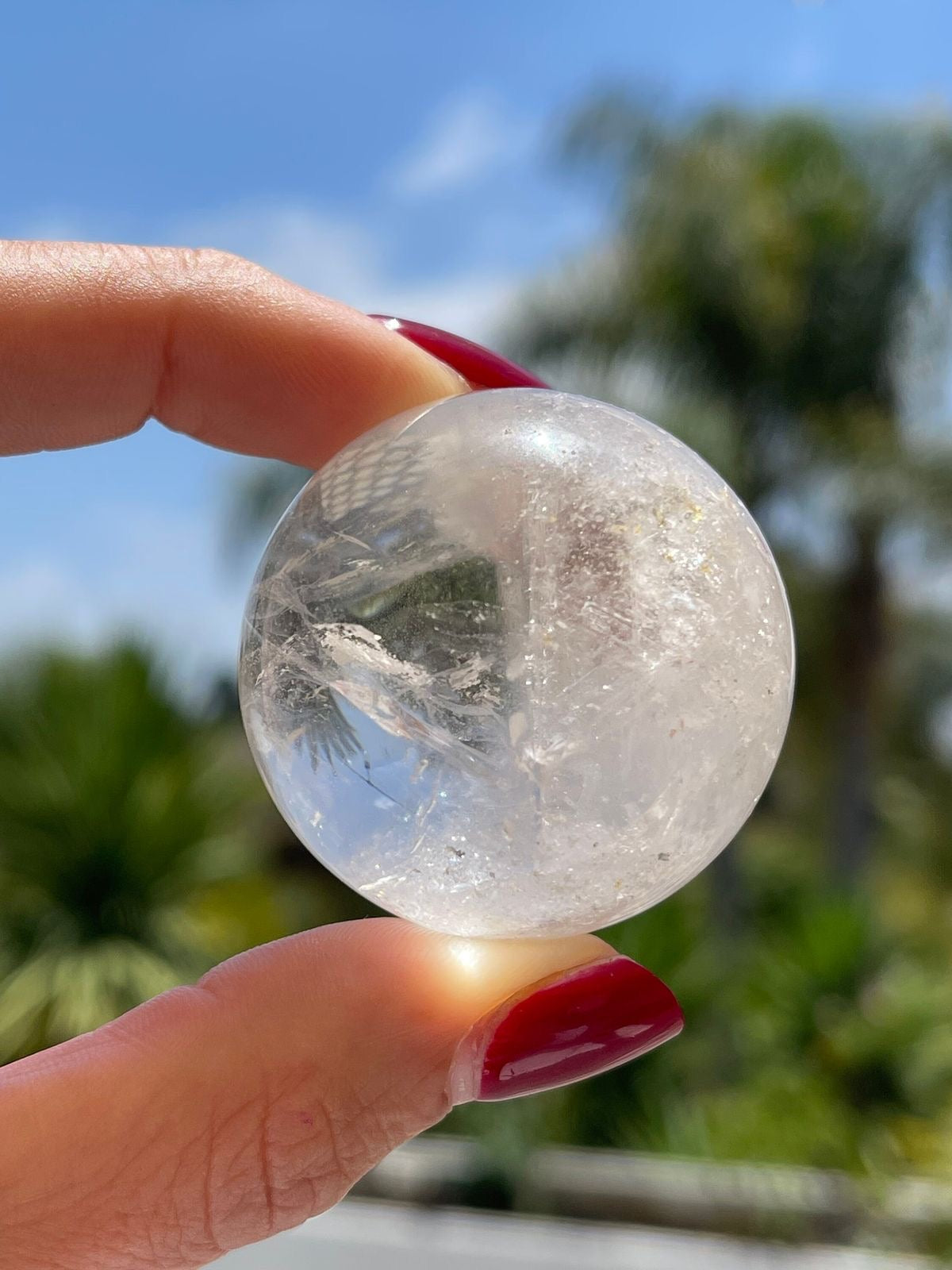 Clear Quartz Sphere (Small)