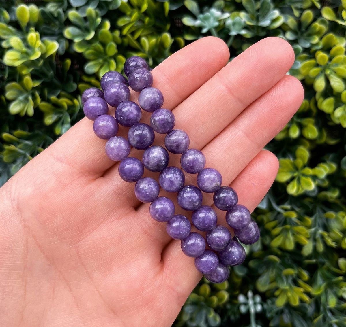 Lepidolite Crystal Bracelet