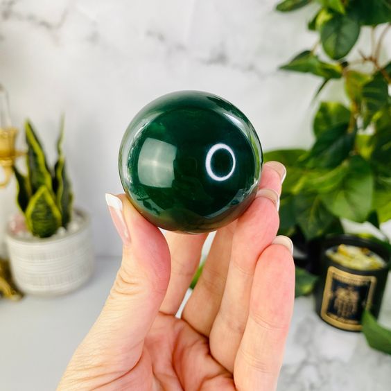 Green Jade Sphere