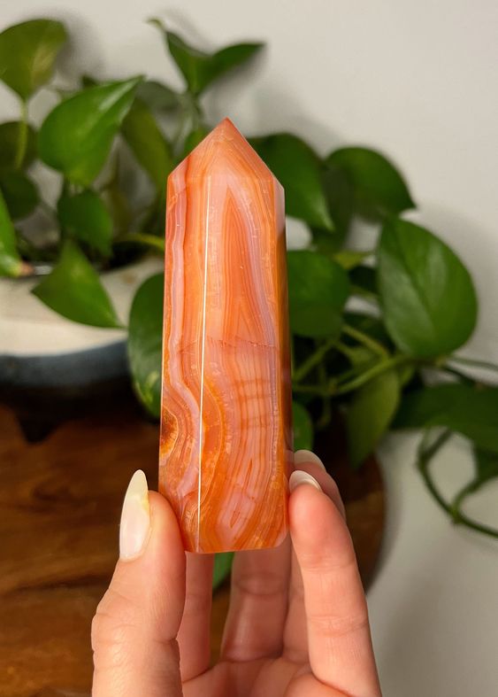 Carnelian Crystal Tower