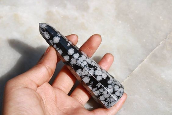 Snowflake Obsidian Tower