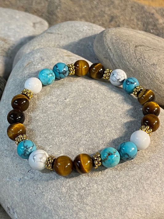 Luck & Wisdom Duality Crystal 10mm Bracelet