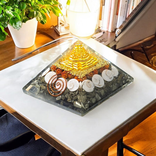 Pyrite Yantra Pyramid