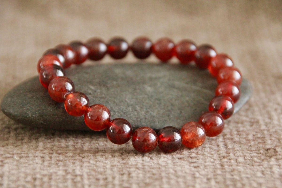 Hessonite Crystal Bracelets