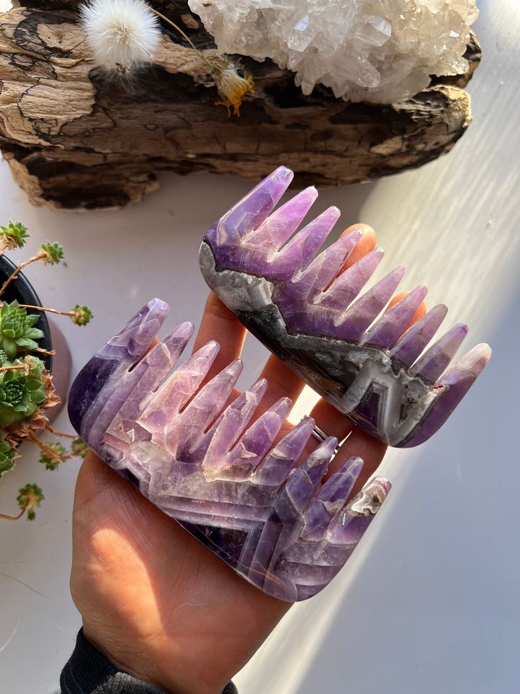 Crystal Comb  (3 Inches)