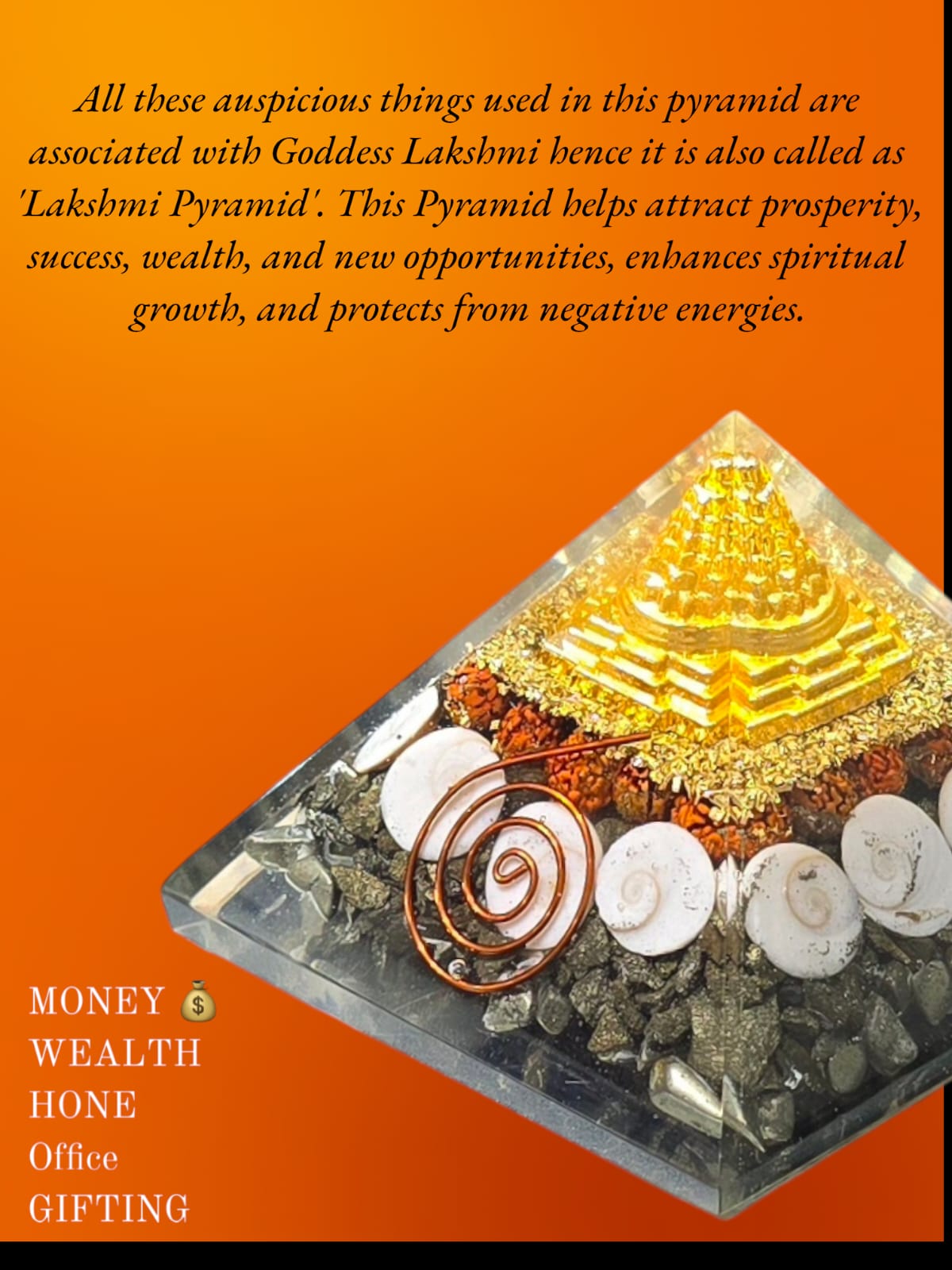 Pyrite Yantra Pyramid