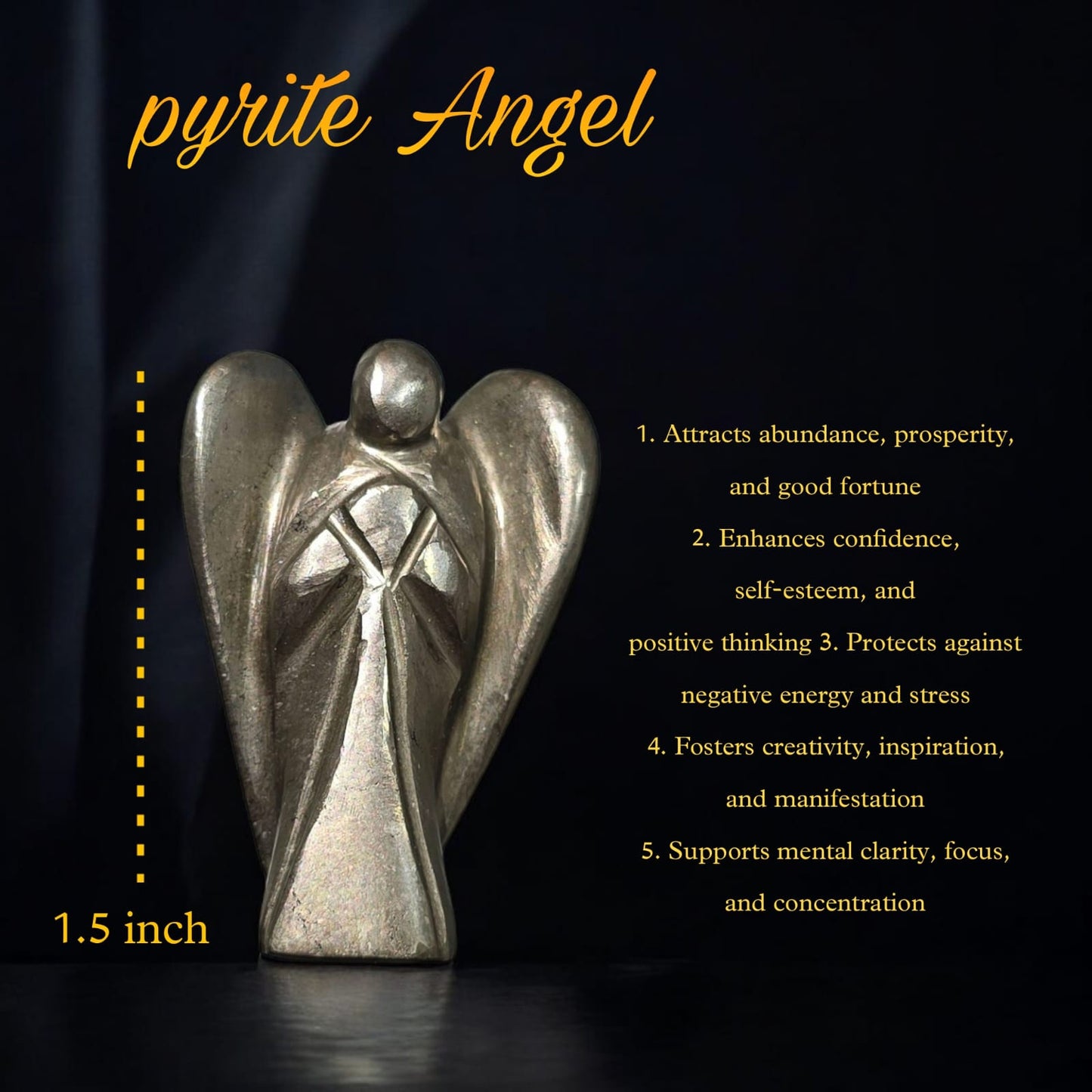 Pyrite Crystal Angels