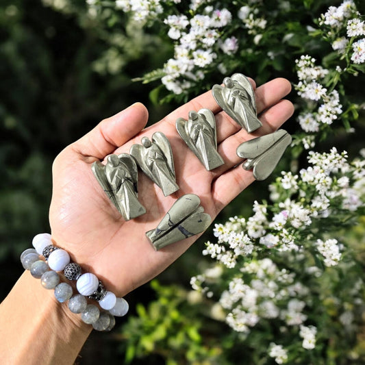 Pyrite Crystal Angels