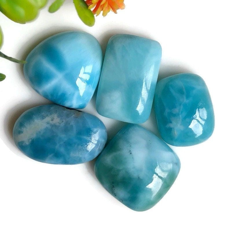 Larimar Cabochons