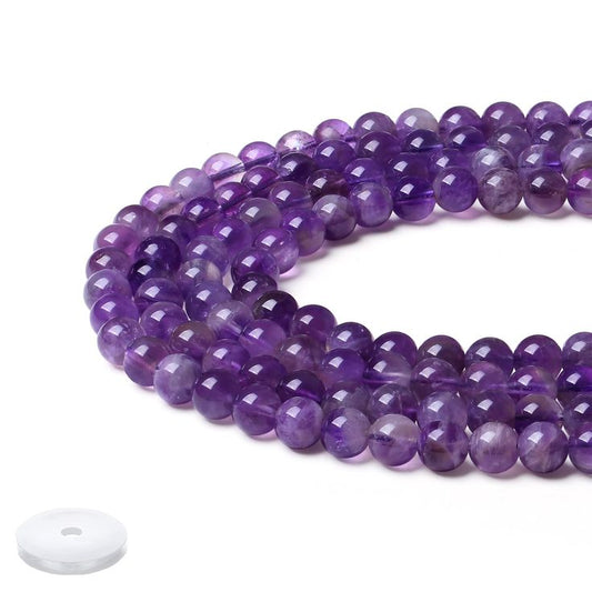 Amethyst Crystal Bead Lines