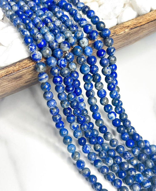 Lapis Lazuli Crystal Bead Lines