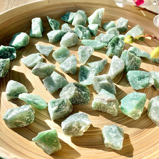 Green Aventurine Raw Rough Crystal (Brazil)